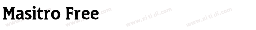 Masitro Free字体转换